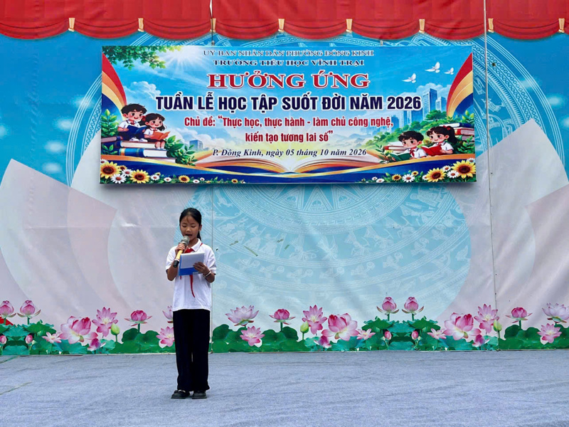 📚 HƯỞNG ỨNG TUẦN LỄ HỌC TẬP SUỐT ĐỜI NĂM 2026